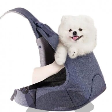 Hug Pack Dog Sling Carrier - переноска на груди для маленьких собак Hug Pack Dog Sling Carrier - переноска на груди для маленьких собак