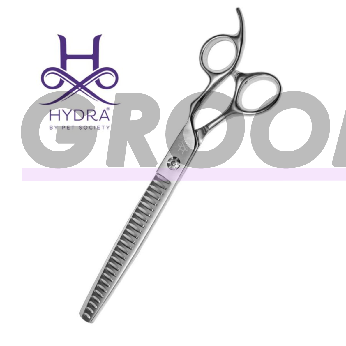 „Hydra GLOW“ chunker tipo filiravimo žirklės – 7,5 colio, 26 dantų (26T)