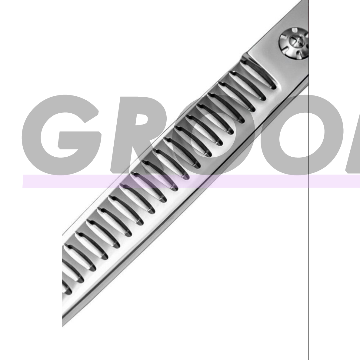 „Hydra GLOW“ chunker tipo filiravimo žirklės – 7,5 colio, 26 dantų (26T) 1 „Hydra GLOW“ chunker tipo filiravimo žirklės – 7,5 colio, 26 dantų (26T) 1