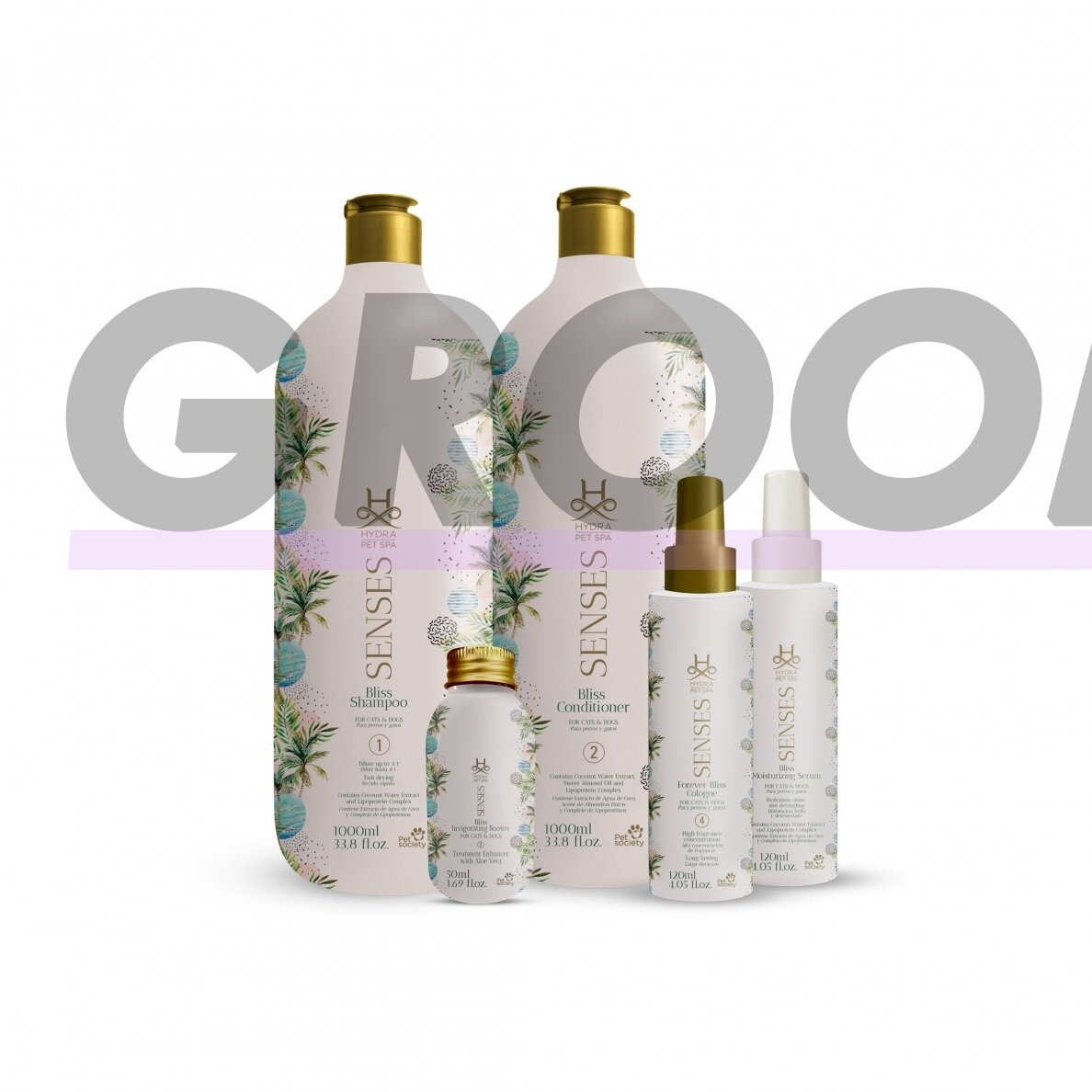 "Hydra Pet Spa Senses Bliss SET" - набор из 5 тщательно подобранных ароматов летнего спа-салона "Hydra Pet Spa Senses Bliss SET" - набор из 5 тщательно подобранных ароматов летнего спа-салона