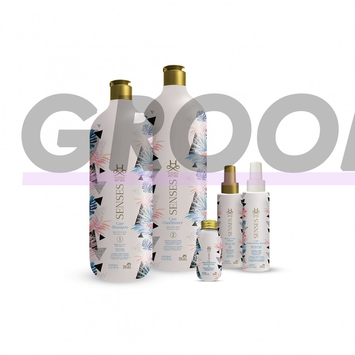 Набор для ухода за животными Hydra Pet Spa Senses Care SET