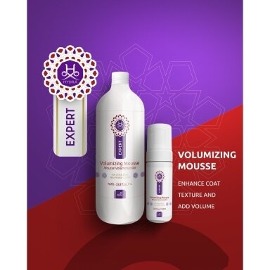 Hydra Expert Volumizing Mousse Refill - apimties bei tekstūros suteikiančios putos šunims ir katėms Hydra Expert Volumizing Mousse Refill - apimties bei tekstūros suteikiančios putos šunims ir katėms