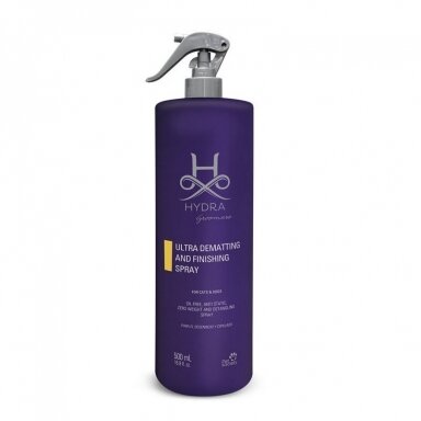 Hydra Groomers Ultra Dematting and Finishing Spray", - Profesionalams, purškiklis palengvinantis sąvėlų iššukavimą ir suteikiantis blizgesio, minkštumą Hydra Groomers Ultra Dematting and Finishing Spray", - Profesionalams, purškiklis palengvinantis sąvėlų iššukavimą ir suteikiantis blizgesio, minkštumą