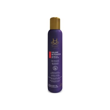 Hydra Groomers Volume in Powder, 300 ml - profesionalams, pašalina riebalų perteklių ir kvapą, idealiai tinka trimingavimui. Hydra Groomers Volume in Powder, 300 ml - profesionalams, pašalina riebalų perteklių ir kvapą, idealiai tinka trimingavimui.