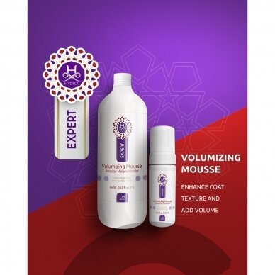 Hydra Expert Volumizing Mousse Refill - apimties bei tekstūros suteikiančios putos šunims ir katėms 1