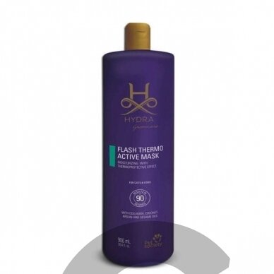 Hydra Flash Thermo Active Deep 900ml Conditioner - drėkinamoji kaukė/kondicionierius su termo apsauga, 900 ml Hydra Flash Thermo Active Deep 900ml Conditioner - drėkinamoji kaukė/kondicionierius su termo apsauga, 900 ml