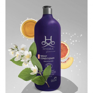„Hydra Professional Moisturizing Dog Conditioner“ - drėkinamasis nuplaunamas kondicionierius visų tipų šunims ir katėms, 10:1 koncentratas 2