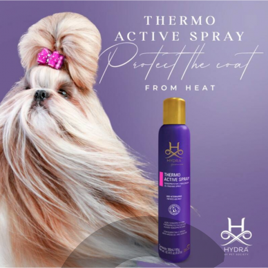 „Hydra Thermo Active Oil Finishing Spray“ - aerozolinis purškiklis švelniai ir glotniai kailio apdailai, 300 ml 1