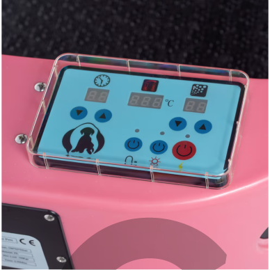 Hydro Therapy Dog Spa Pink Tub - profesionali vonia su SPA sistema ir ozono funkcija, rožinė-balta 3