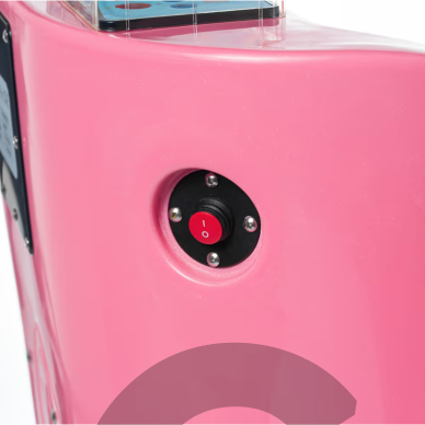 Hydro Therapy Dog Spa Pink Tub - profesionali vonia su SPA sistema ir ozono funkcija, rožinė-balta 6