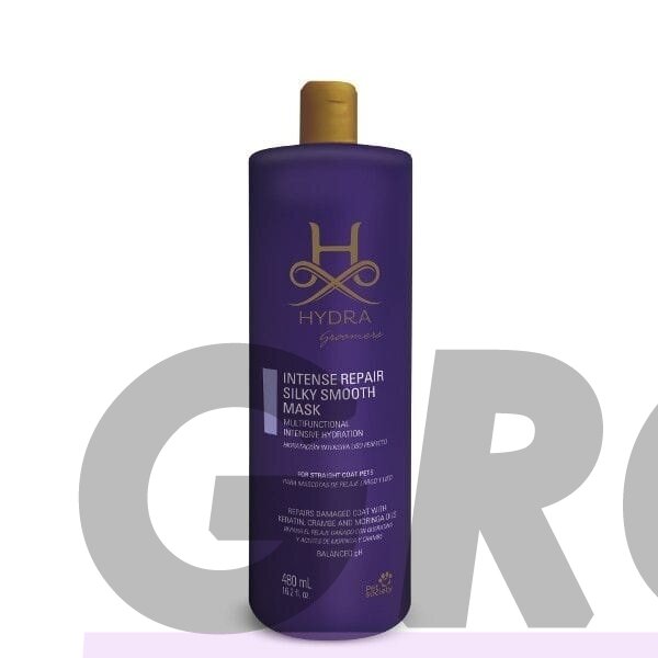 Hydra Intense Repair Silky Smooth Mask 480 ml - kaukė šunims su ilgais, tiesiais plaukais, 480 ml Hydra Intense Repair Silky Smooth Mask 480 ml - kaukė šunims su ilgais, tiesiais plaukais, 480 ml