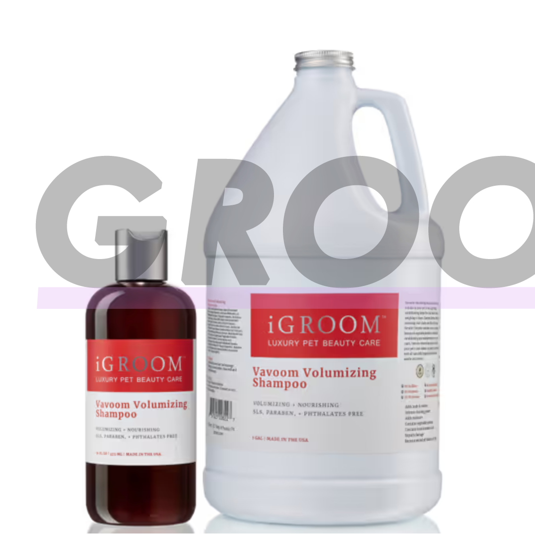 iGroom Vavoom Volumizing Shampoo - профессиональный шампунь для собак, придающий объем, концентрат 1:8