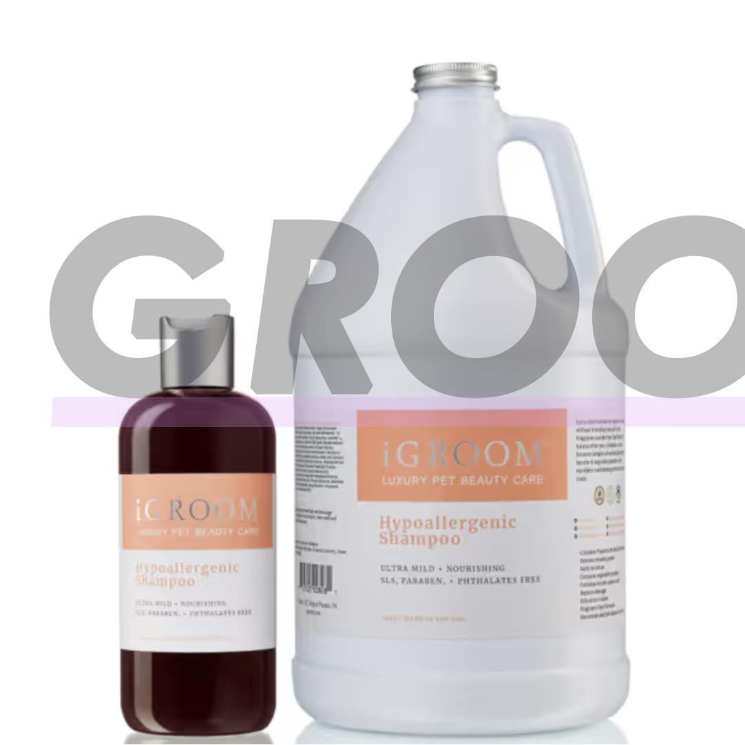 "iGroom Hypoallergenic Shampoo" - hipoalerginis šampūnas šunims, koncentratas 1:16