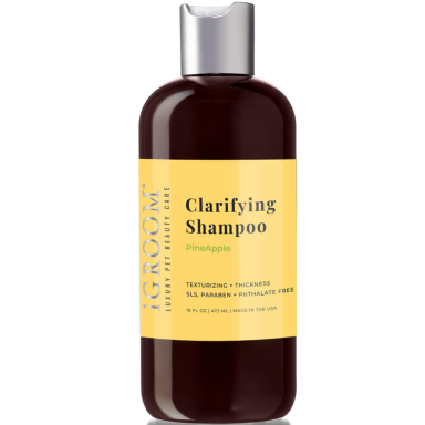 iGroom Clarifying Pineaple Shampoo 473ml - очищающий шампунь для собак и кошек, с ароматом ананаса, концентрат 1:16 iGroom Clarifying Pineaple Shampoo 473ml - очищающий шампунь для собак и кошек, с ароматом ананаса, концентрат 1:16