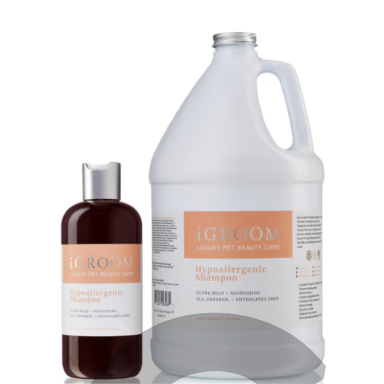 iGroom Hypoallergenic Shampoo - гипоаллергенный шампунь для собак, концентрат 1:16 iGroom Hypoallergenic Shampoo - гипоаллергенный шампунь для собак, концентрат 1:16