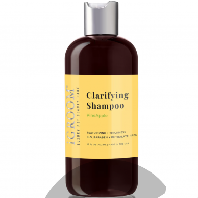 "iGroom Clarifying Pineaple Shampoo" 473ml - valomasis šampūnas šunims ir katėms, ananasų kvapo, koncentratas 1:16 "iGroom Clarifying Pineaple Shampoo" 473ml - valomasis šampūnas šunims ir katėms, ananasų kvapo, koncentratas 1:16