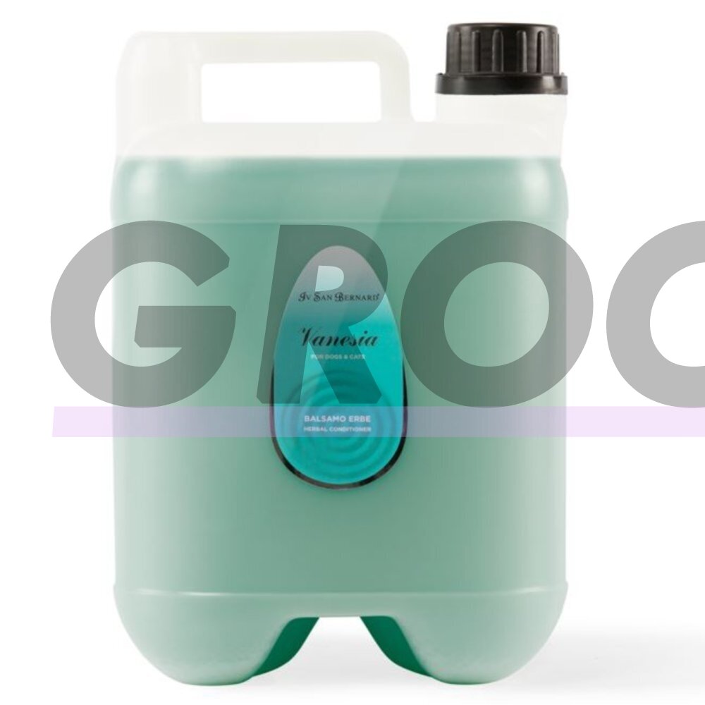 Iv San Bernard Vanesia Herb - gaivinantis kondicionierius, balzamas su žolelėmis visų tipų kailiui, skirtas šunims ir katėms. 300ml - 5L 1 Iv San Bernard Vanesia Herb - gaivinantis kondicionierius, balzamas su žolelėmis visų tipų kailiui, skirtas šunims ir katėms. 300ml - 5L 1
