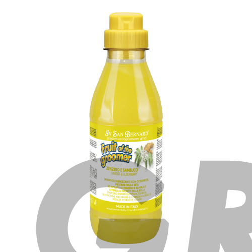 Iv San Bernard - szampon z Iv San Bernard Fruit of the Groomer Ginger & Elderberry Shampoo - valomasis šampūnas su imbiero ir šeivamedžio uogų ekstraktu, skirtas šunims ir katėms, koncentratas 1:3 2 Iv San Bernard - szampon z Iv San Bernard Fruit of the Groomer Ginger & Elderberry Shampoo - valomasis šampūnas su imbiero ir šeivamedžio uogų ekstraktu, skirtas šunims ir katėms, koncentratas 1:3 2