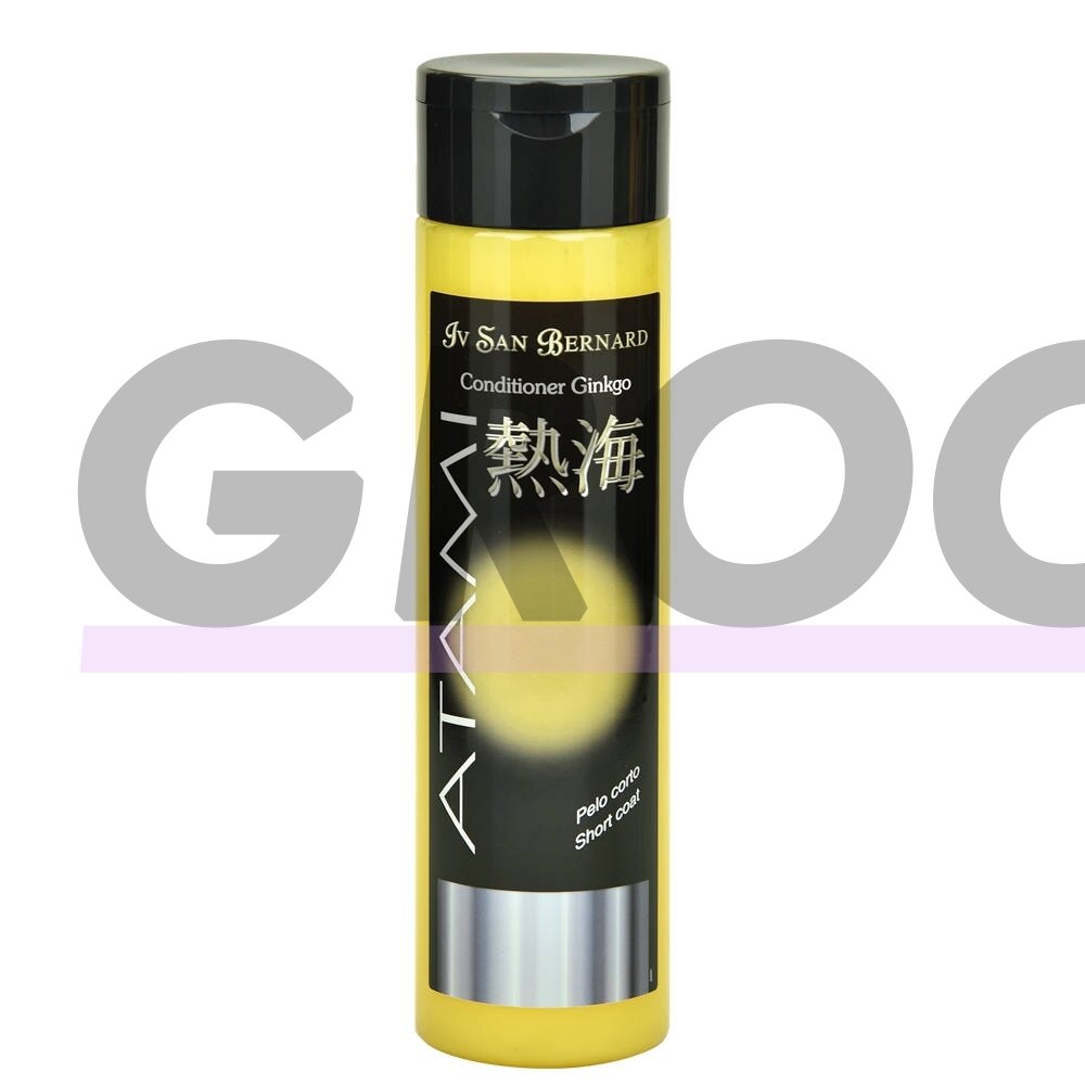 Iv San Bernard Atami Ginkgo kondicionierius 300 ml - stiprinantis ir minkštinantis kondicionierius trumpiems plaukams su ginkmedžio ekstraktu