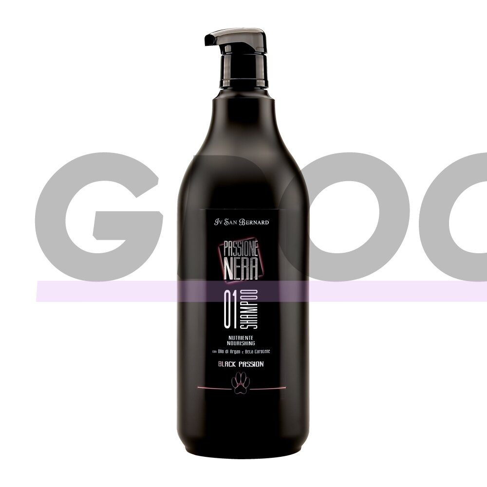 Iv San Bernard Black Passion 01 - шампунь с аргановым маслом и экстрактами морских водорослей - Объем: 1 л Iv San Bernard Black Passion 01 - шампунь с аргановым маслом и экстрактами морских водорослей - Объем: 1 л