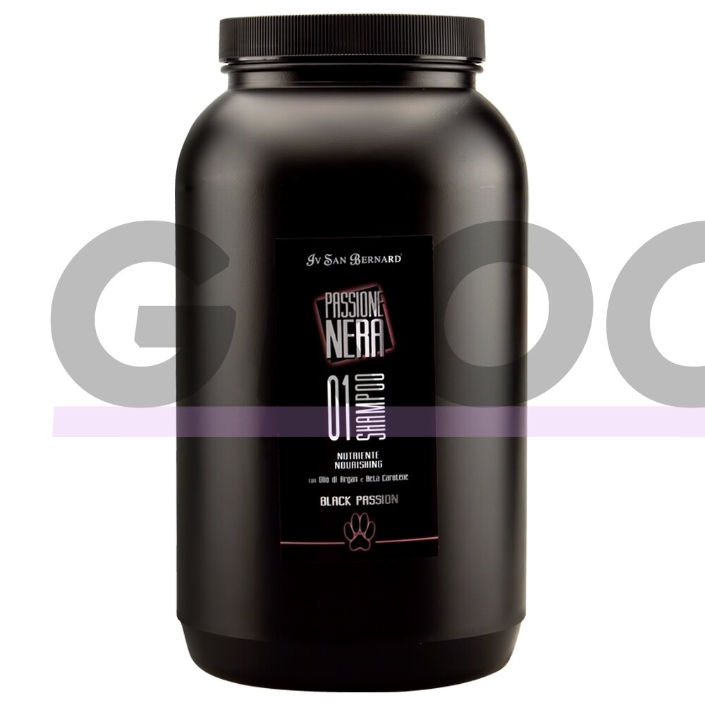 Iv San Bernard Black Passion 01 Shampoo - šampūnas su argano aliejumi ir jūros dumblių ekstraktais - talpa: 3L Iv San Bernard Black Passion 01 Shampoo - šampūnas su argano aliejumi ir jūros dumblių ekstraktais - talpa: 3L