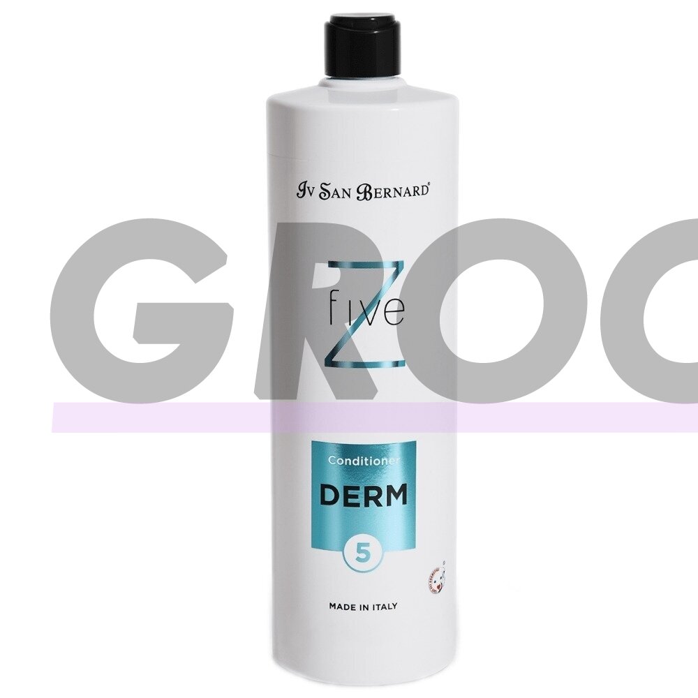 Iv San Bernard Conditioner Derm Z5 1000ml - profesionalus šunų ir kačių kondicionierius problemiškai odai