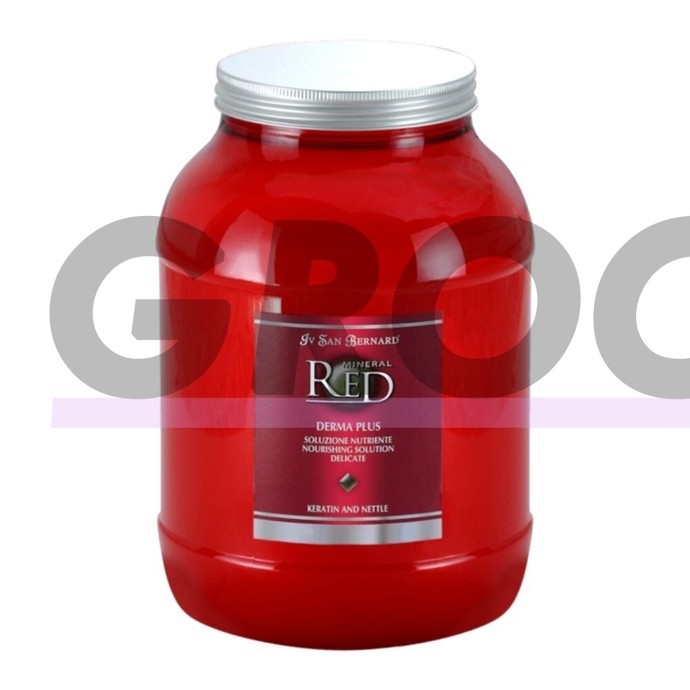 Iv San Bernard Mineral Red Derma Plus - keratino kondicionierius visų tipų kailiui - 3L
