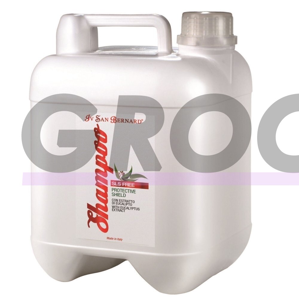 Iv San Bernard Protective Shield Shampoo - защитный шампунь против паразитов, с экстрактом эвкалипта и мяты - объем: 5 л