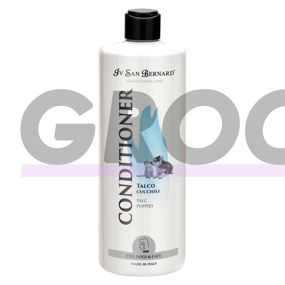 Iv San Bernard Talc Conditioner - kondicionierius, balzamas su talku šuniukams ir kačiukams, švelniai kvepiantis 1 Iv San Bernard Talc Conditioner - kondicionierius, balzamas su talku šuniukams ir kačiukams, švelniai kvepiantis 1