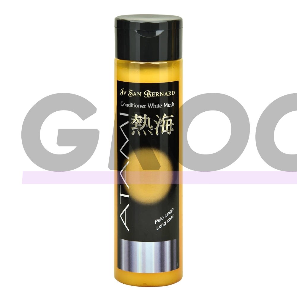 Iv San Bernard Atami White Musk Conditioner 300ml - minkštinantis, restruktūrizuojantis kondicionierius ilgam šunų ir kačių kailiui, muskuso kvapo. Iv San Bernard Atami White Musk Conditioner 300ml - minkštinantis, restruktūrizuojantis kondicionierius ilgam šunų ir kačių kailiui, muskuso kvapo.