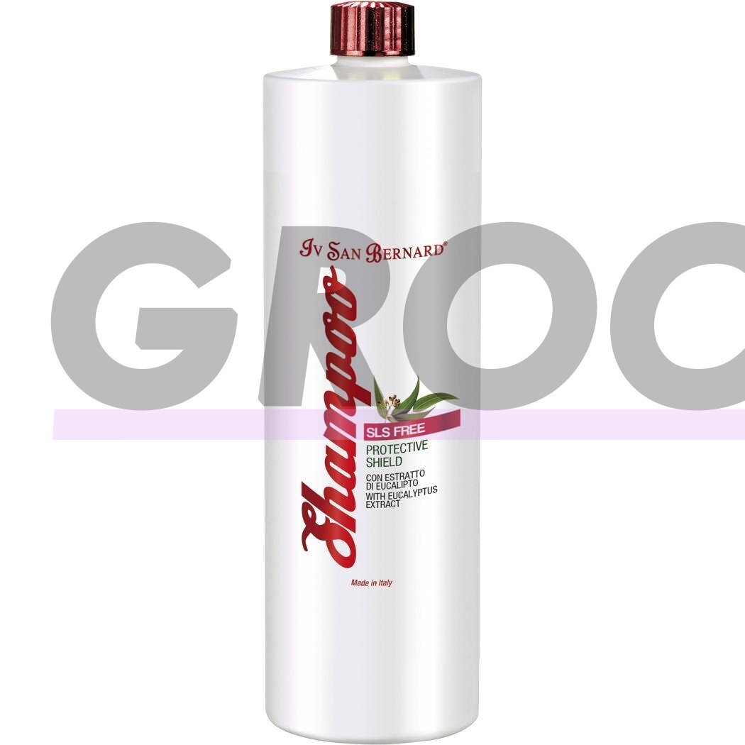 Iv San Bernard Protective Shield Shampoo - apsauginis šampūnas nuo parazitų, su eukalipto ir mėtų ekstraktu - talpa: 1L Iv San Bernard Protective Shield Shampoo - apsauginis šampūnas nuo parazitų, su eukalipto ir mėtų ekstraktu - talpa: 1L
