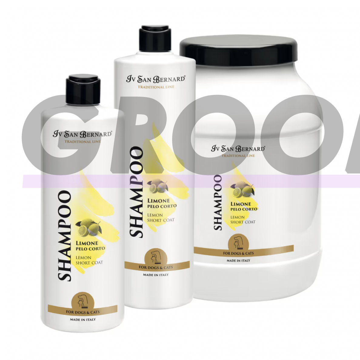 Iv San Bernard Lemon Shampoo - citrinų šampūnas trumpiems plaukams