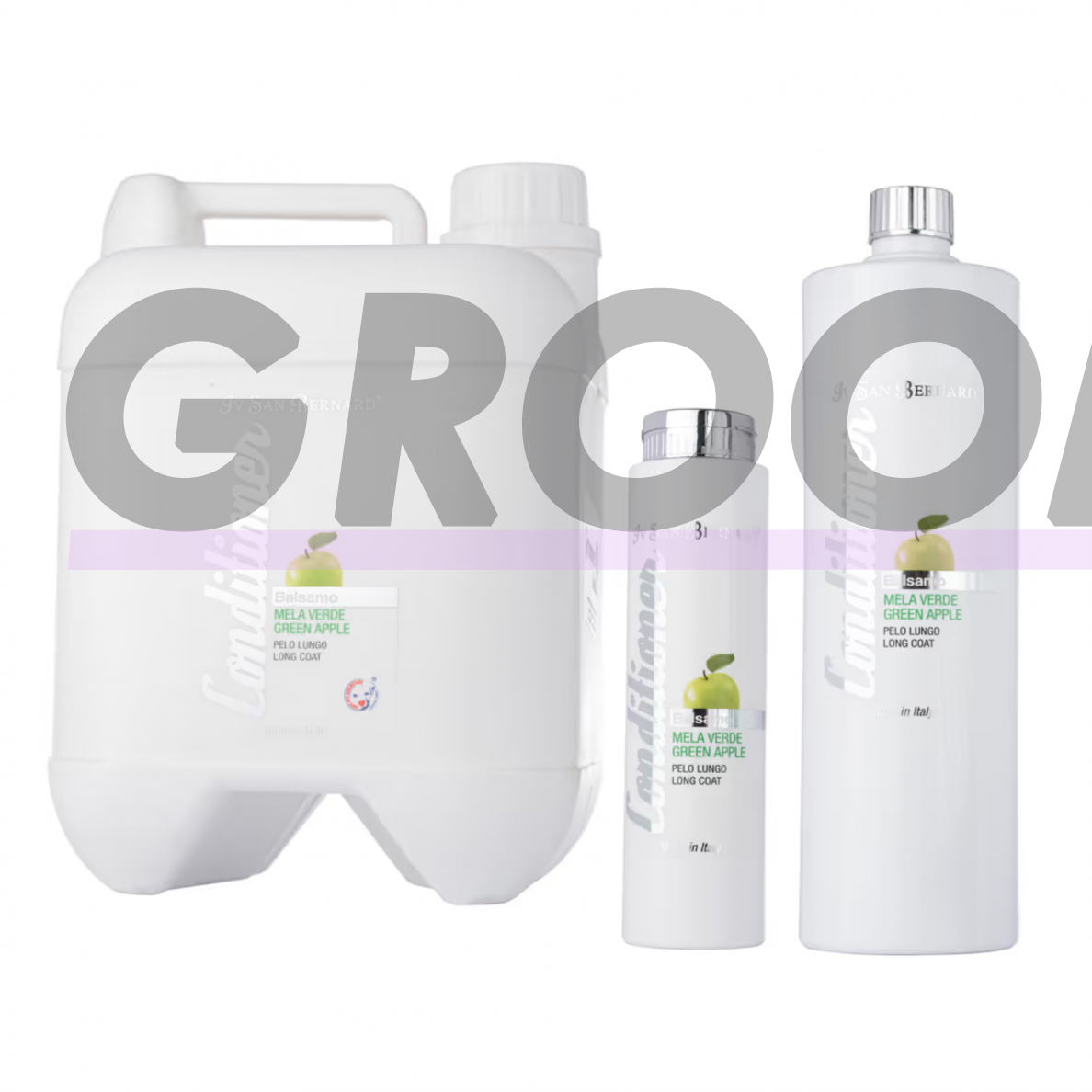 Iv San Bernard SLS Free Green Apple Conditioner - Žaliųjų obuolių kondicionierius ilgaplaukiams šunims ir katėms, be SLS Iv San Bernard SLS Free Green Apple Conditioner - Žaliųjų obuolių kondicionierius ilgaplaukiams šunims ir katėms, be SLS