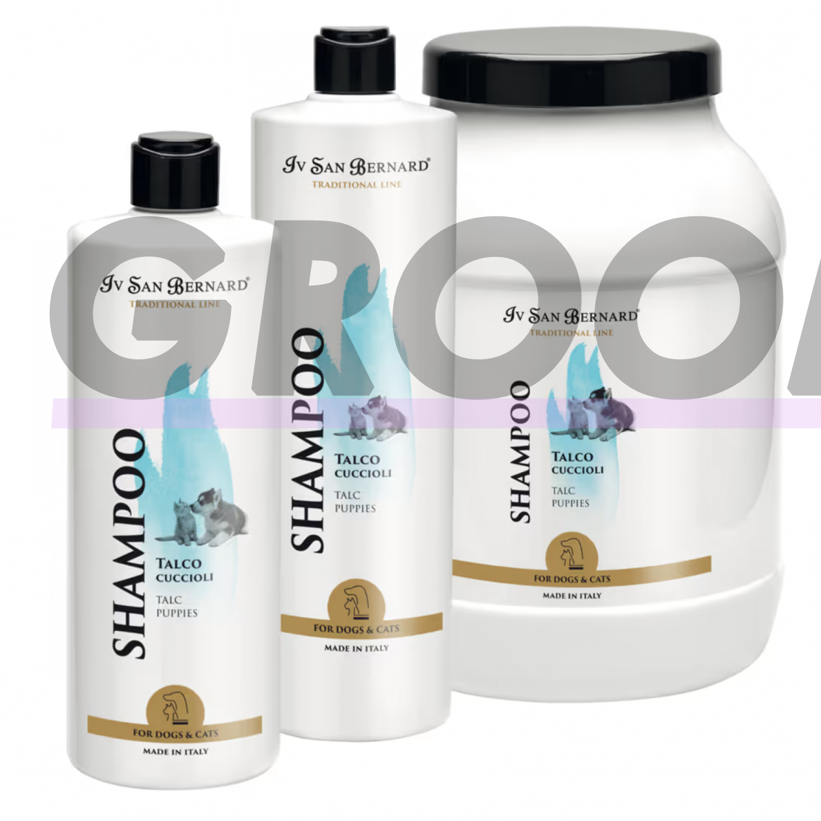 Iv San Bernard Talc Shampoo - мягкий шампунь с тальком для щенков и котят Iv San Bernard Talc Shampoo - мягкий шампунь с тальком для щенков и котят