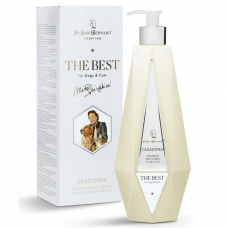 Iv San Bernard The Best Cassiopeia Shampoo - šampūnas trumpaplaukiams šunims ir katėms su augaliniu kolagenu
