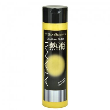 Iv San Bernard Atami Ginkgo kondicionierius 300 ml - stiprinantis ir minkštinantis kondicionierius trumpiems plaukams su ginkmedžio ekstraktu Iv San Bernard Atami Ginkgo kondicionierius 300 ml - stiprinantis ir minkštinantis kondicionierius trumpiems plaukams su ginkmedžio ekstraktu