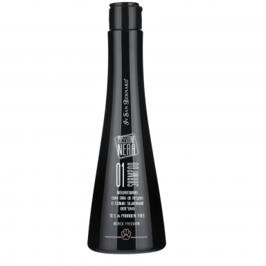 Iv San Bernard Black Passion 01 Shampoo - шампунь для собак с аргановым маслом и экстрактами морских водорослей - Объем: 250 мл
