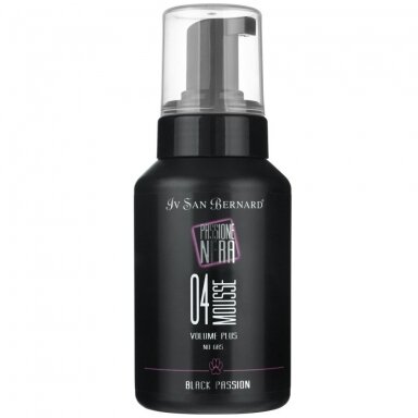 Iv San Bernard Black Passion 04 No Gas Mousse 250ml - мусс для увеличения объема шерсти, с аргановым маслом
