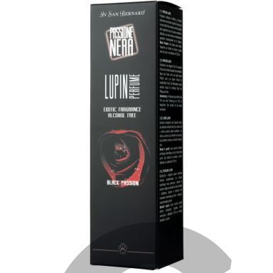 Iv San Bernard Black Passion Perfume Lupin- ilgai išliekantys kvepalai šunims, pasižymintys elegantišku, egzotišku aromatu, be alkoholio