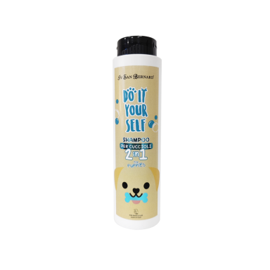 Iv San Bernard Do It Yourself 2 in 1 Shampoo fot Puppies, 300 ml - Specialus šampūnas su kondicionieriumi šuniukams ir kačiukams. Iv San Bernard Do It Yourself 2 in 1 Shampoo fot Puppies, 300 ml - Specialus šampūnas su kondicionieriumi šuniukams ir kačiukams.