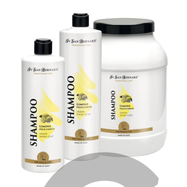 Iv San Bernard Lemon Shampoo - citrinų šampūnas trumpiems plaukams