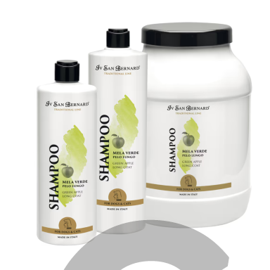 Iv San Bernard Mela Verde Green Apple Shampoo - Шампунь с зеленым яблоком для длинношерстных пород