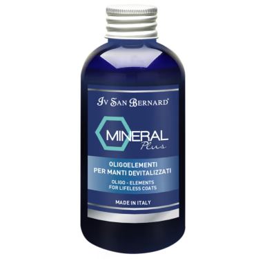 Iv San Bernard Mineral Plus Oligoelementi 150ml - Intensyviai atgaivinantis preparatas pažeistam kailiui, su provitaminu B5 ir šilko amino rūgštimis