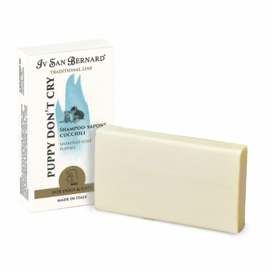 Iv San Bernard Puppy Don't Cry 75g - švelnus muilas šuniukams ir kačiukams Iv San Bernard Puppy Don't Cry 75g - švelnus muilas šuniukams ir kačiukams