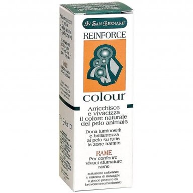 Iv San bernard Reinforce Copper 30ml - пигментный раствор для выделения медных и красных тонов на шерсти