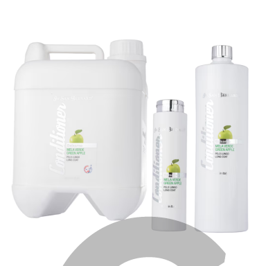 Iv San Bernard SLS Free Green Apple Conditioner - Žaliųjų obuolių kondicionierius ilgaplaukiams šunims ir katėms, be SLS