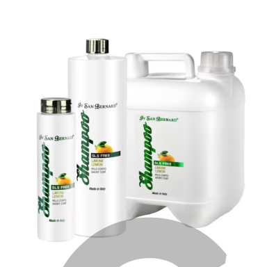 Iv San Bernard SLS Free Lemon Shampoo - citrininis šampūnas trumpaplaukiams šunims ir katėms, be SLS