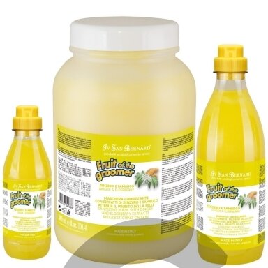 Iv San Bernard Fruit of the Groomer Ginger & Elderberry Shampoo - очищающий шампунь с экстрактом имбиря и бузины, для собак и кошек, концентрат 1:3