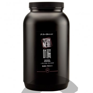 Iv San Bernard Black Passion 01 Shampoo - šampūnas su argano aliejumi ir jūros dumblių ekstraktais - talpa: 3L Iv San Bernard Black Passion 01 Shampoo - šampūnas su argano aliejumi ir jūros dumblių ekstraktais - talpa: 3L