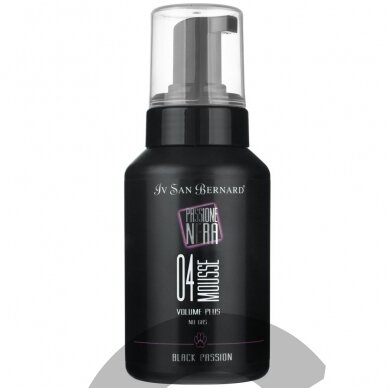 Iv San Bernard Black Passion 04 No Gas Mousse 250ml - мусс для увеличения объема шерсти, с аргановым маслом Iv San Bernard Black Passion 04 No Gas Mousse 250ml - мусс для увеличения объема шерсти, с аргановым маслом